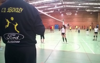 C.D.Segovoley cierra temporada con una concentración de Minivoley
