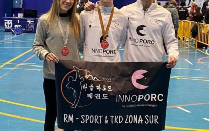 Paula Morán, componente del CD Taekwondo RM-Sport Innoporc, se clasifica para el Campeonato de España Absoluto de Taekwondo