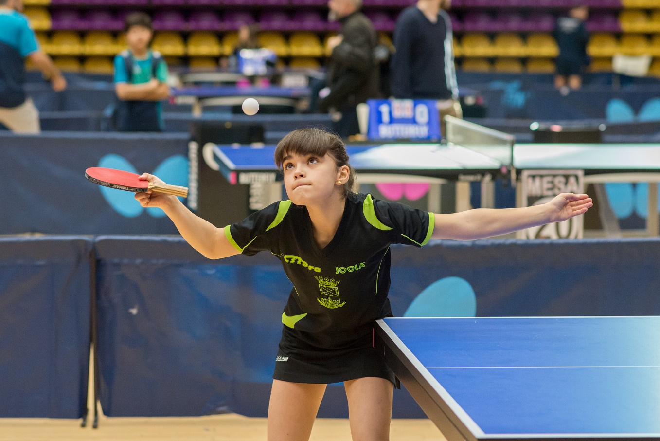 Ángela Rodríguez Martín sube al podium del Campeonato de España absoluto de tenis de mesa