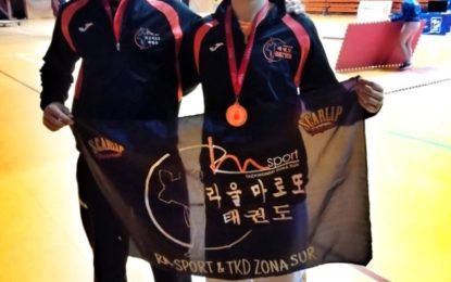 El C.D. Taekwondo RM-Sport & TKD Zona Sur comienza el año con una nueva medalla