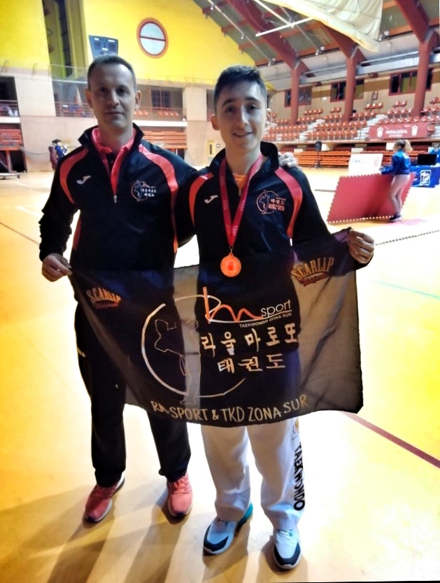El C.D. Taekwondo RM-Sport & TKD Zona Sur comienza el año con una nueva medalla