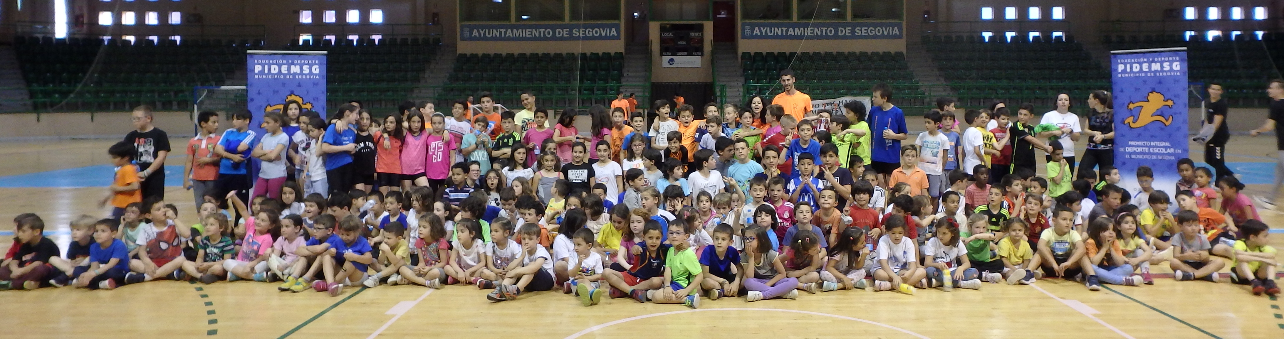 El Programa Integral de Deporte Escolar celebró la “Miniolimpiada” de final de curso con más de 200 participantes
