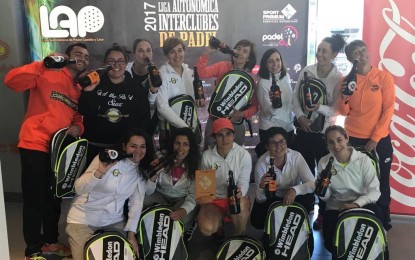 El equipo segoviano femenino, Padelzone Delta Terapias, alcanza la primera categoría