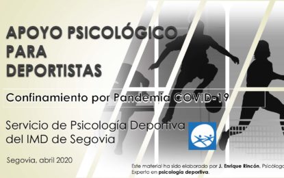 El IMD presenta su propuesta de apoyo psicológico a deportistas
