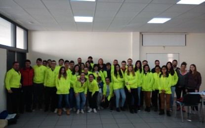 Reunión organizativa con los voluntarios de la Carrera de Fin de Año