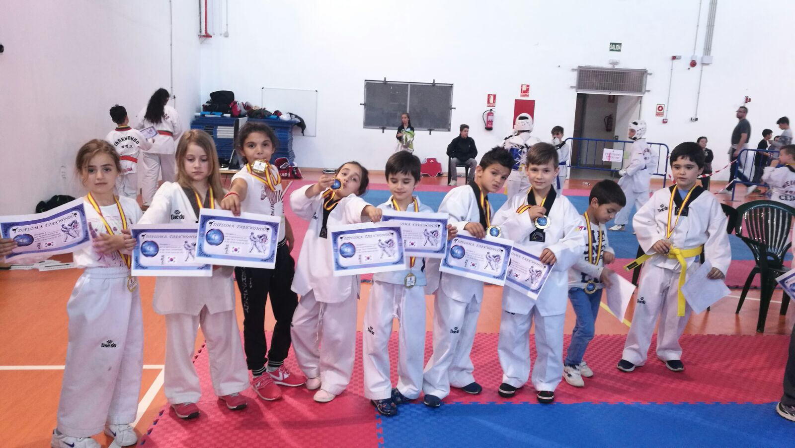 Vuelta a la competición de Taekwondo del Club Victoria