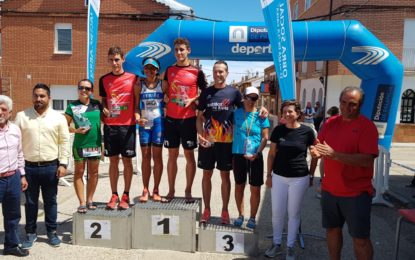 Marta Martín, del CD Triatlón IMD Segovia, bronce en el Campeonato de Castilla y León de Triatlón Olímpico