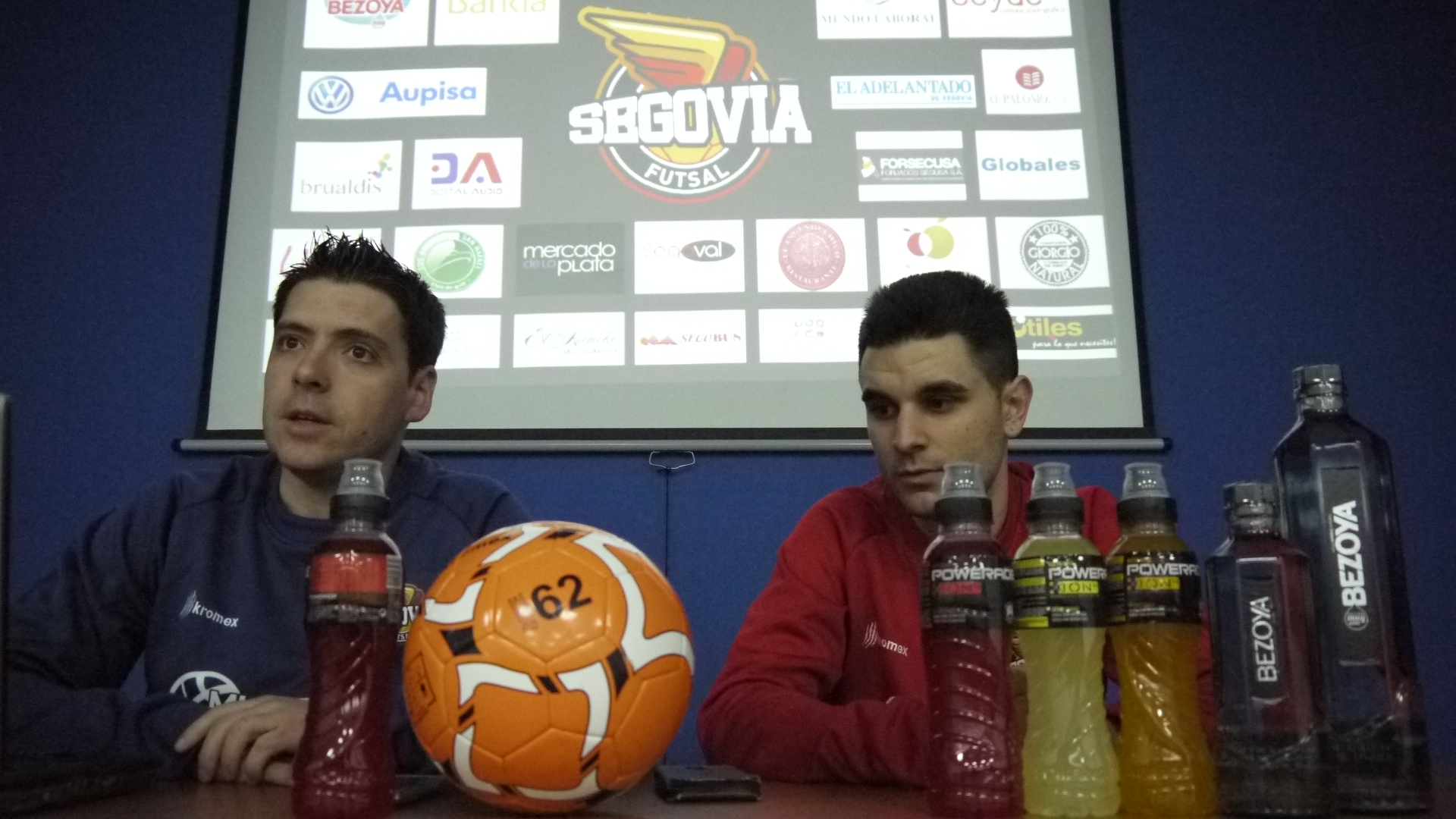 Rueda de prensa previa al partido del sábado entre Segovia Futsal y Hércules San Vicente