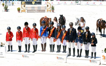 El segoviano Diego Bonel, medalla de bronce en el Campeonato de España de Ponis
