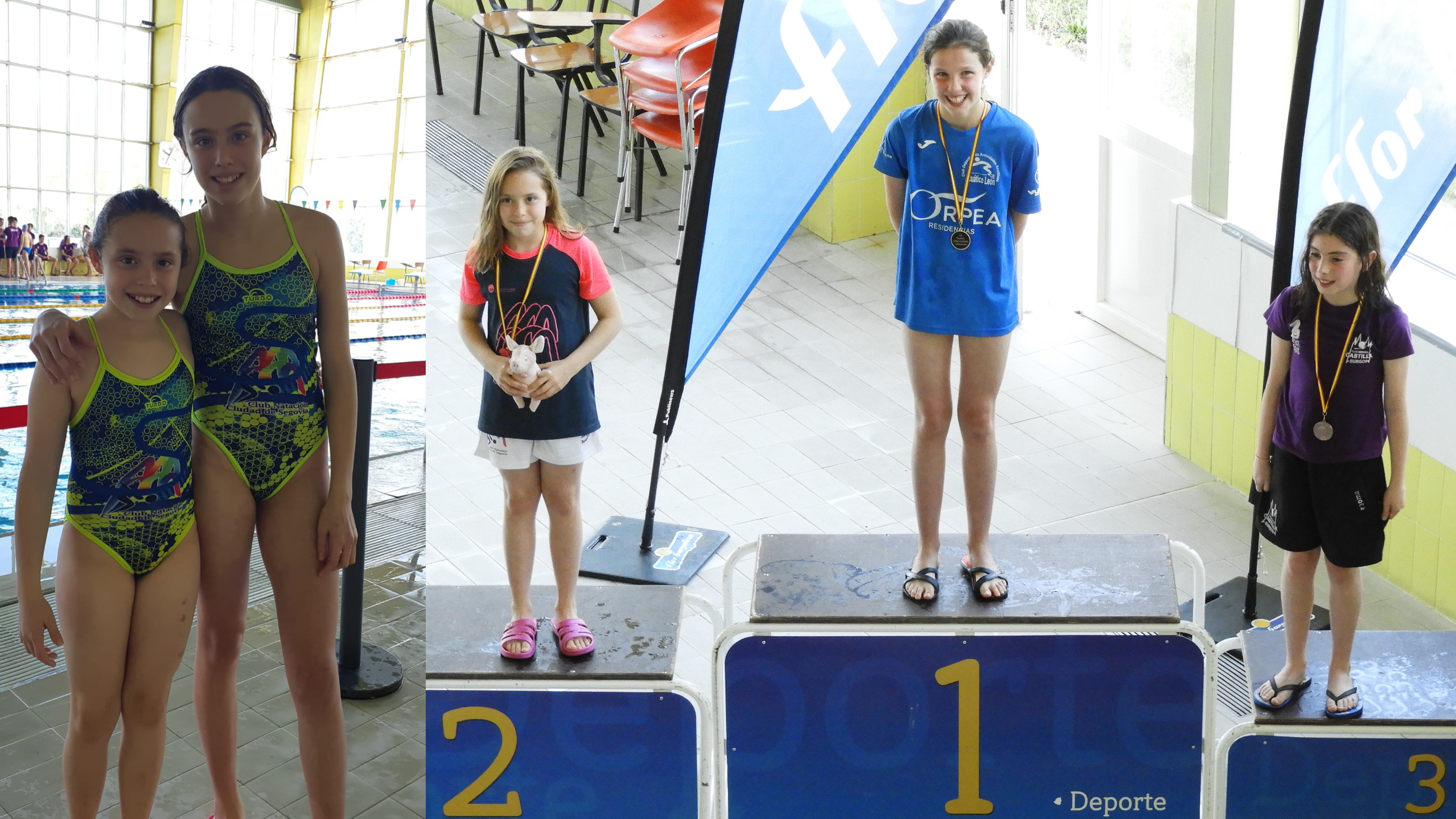 Buenos resultados para el Club IMD Ciudad de Segovia de natación en el XII Trofeo Open Ciudad de Burgos