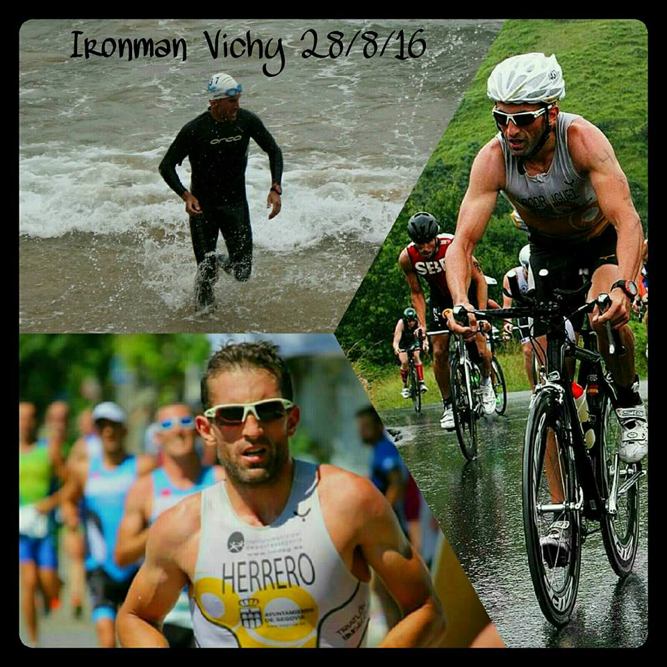 Sensacional actuación del triatleta segoviano José Miguel Herrero Tardón en el Ironman de Vichy