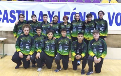 C.D. Segovoley: Tercer puesto en la Copa de Castilla y León de Voleibol