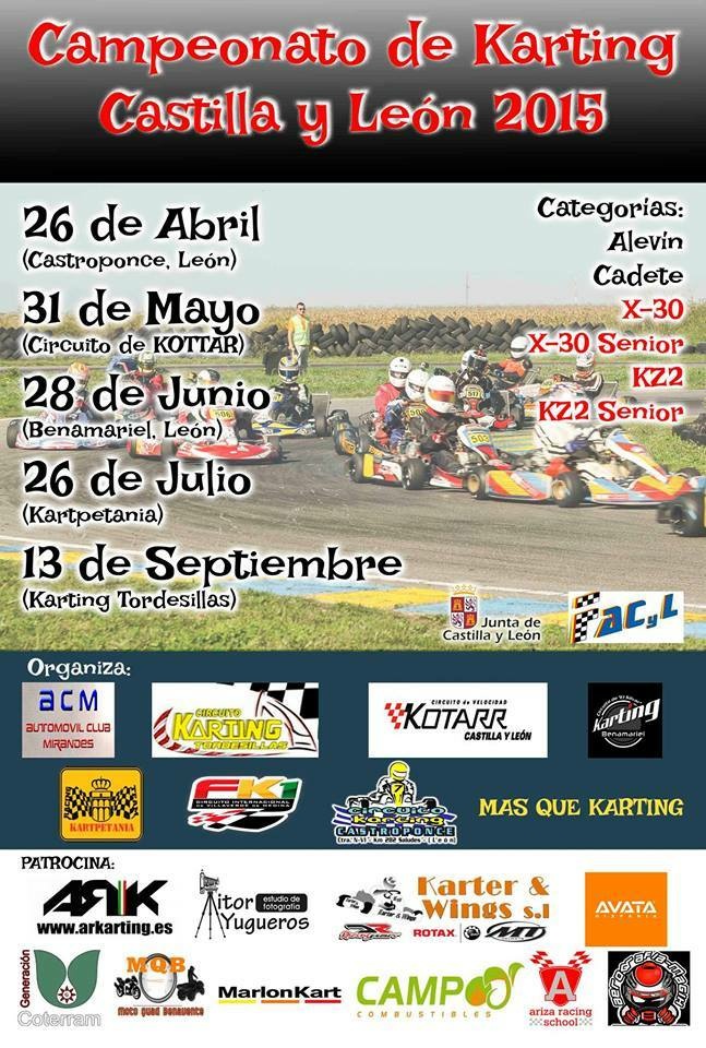 III Prueba del Campeonato de Karting Castilla y León