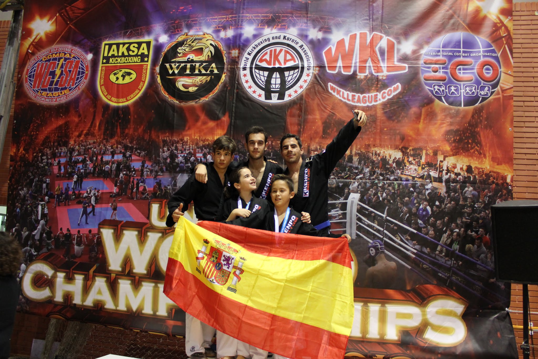 El Kenpo segoviano se impone en el Mundial de Artes Marciales WTKA