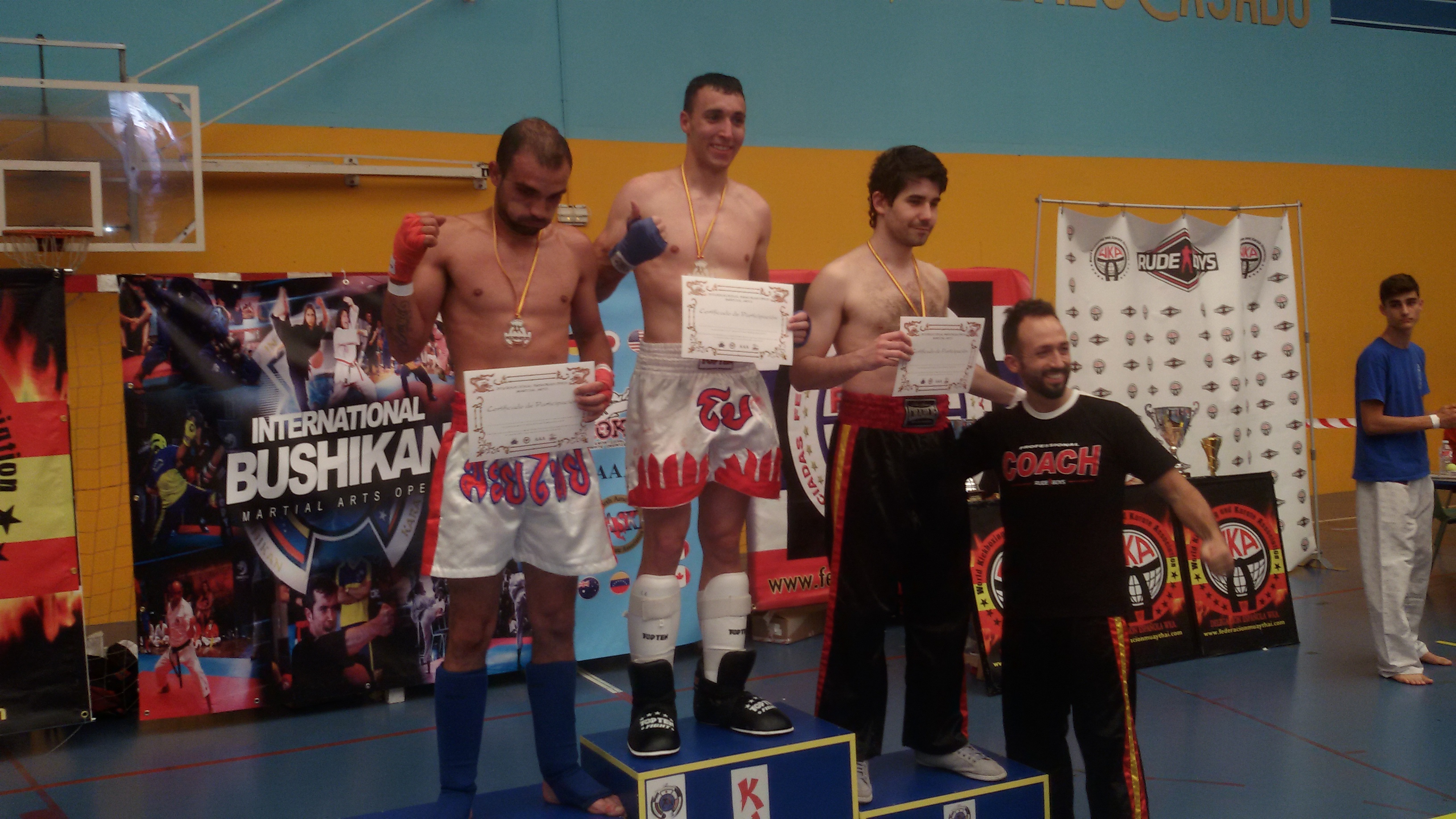 Gran actuación de Sergio de Diego en el Campeonato de España de Full-Contact