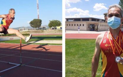 La tenacidad y la ilusión de un vallista amigo del podio