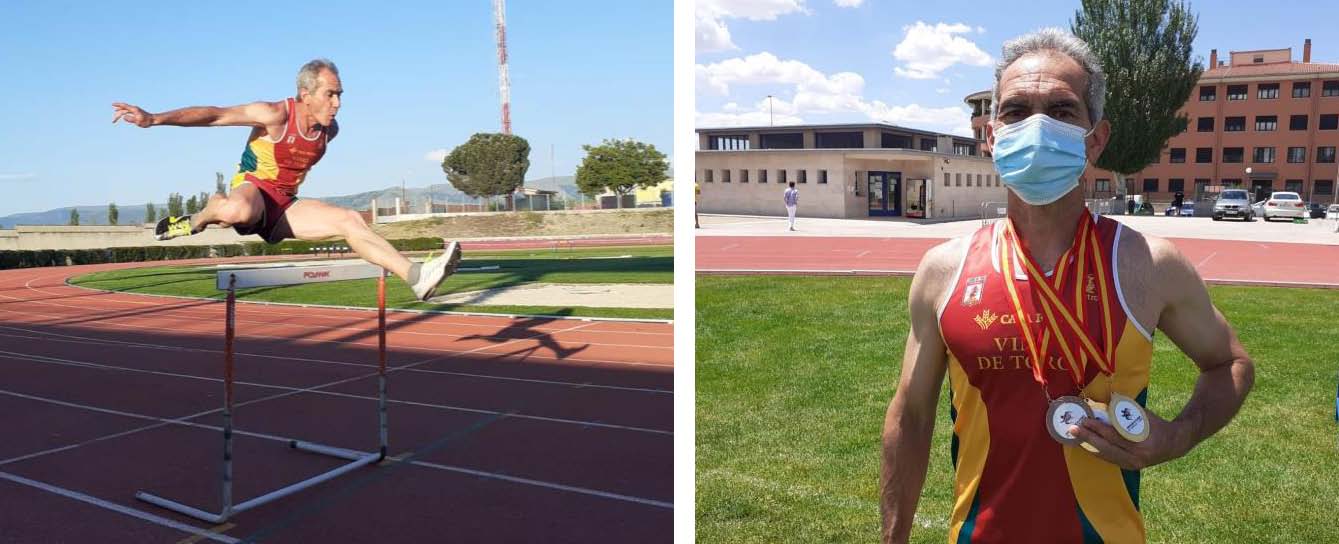 La tenacidad y la ilusión de un vallista amigo del podio