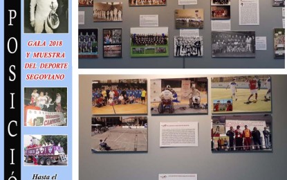 La exposición de fotografías “Gala 2018” y “Muestra del Deporte Segoviano” se inagura mañana