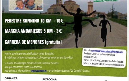 I Carrera y Marcha El Garbanzal de San Isidro en Valseca a favor de “Haiti vive”