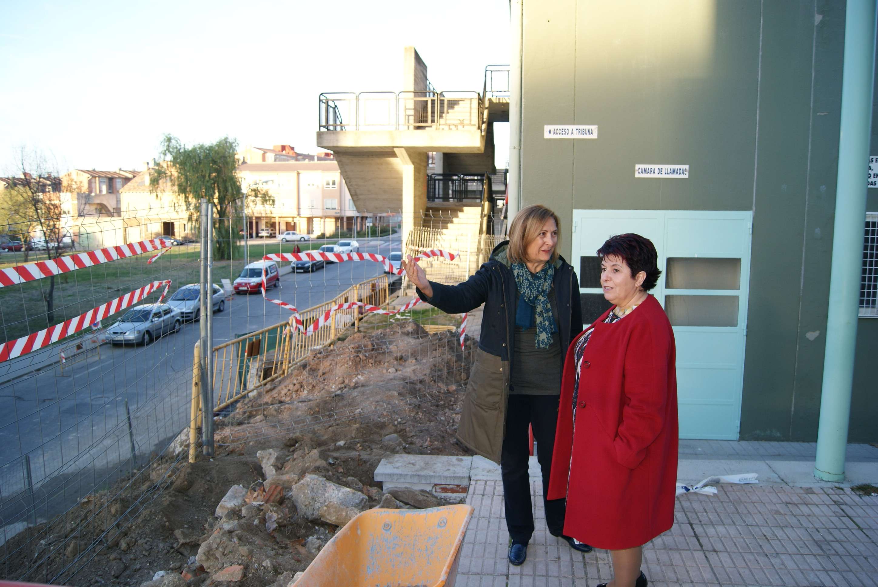 Las Pistas de Atletismo “Antonio Prieto” contarán con un nuevo acceso por la calle Los Silverios