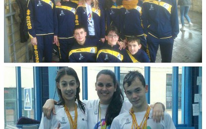 El Club Natación-IMD Segovia obtiene un buen resultado en el I Campeonato Castilla y León Open Alevín