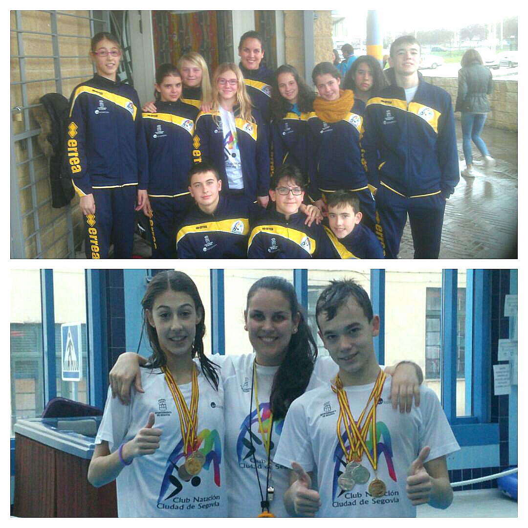 El Club Natación-IMD Segovia obtiene un buen resultado en el I Campeonato Castilla y León Open Alevín