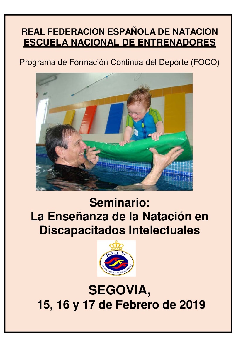 Seminario: La Enseñanza de la Natación en Discapacitados Intelectuales