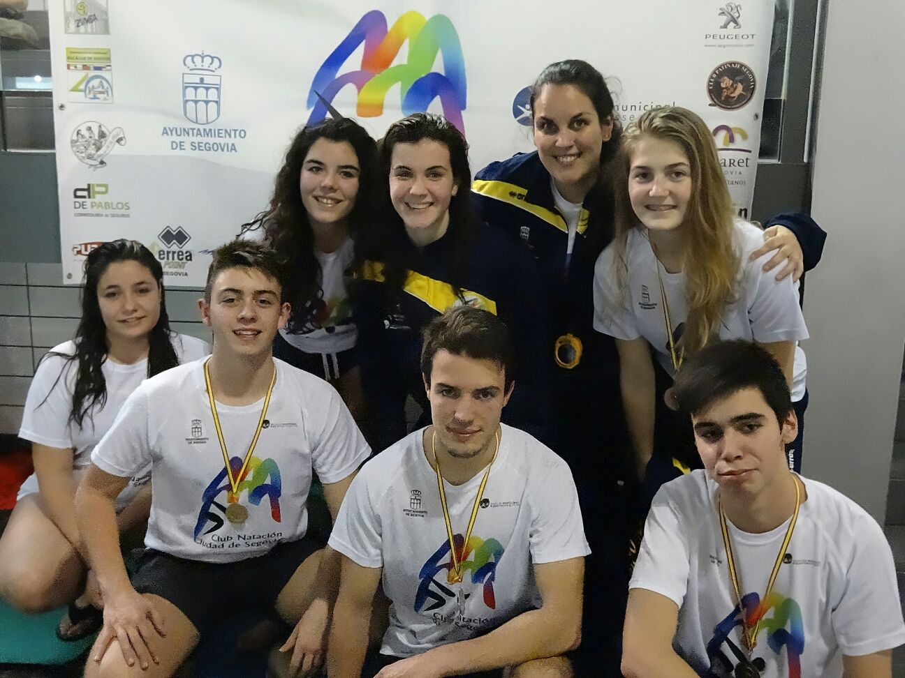 Los nadadores segovianos cosechan cinco medallas en el Campeonato Castilla y León Junior-Infantil de Invierno