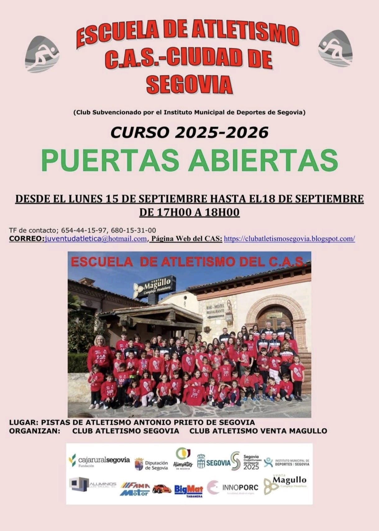 Clubes CAS Ciudad de Segovia y Venta Magullo: Crónica del Fin de Semana