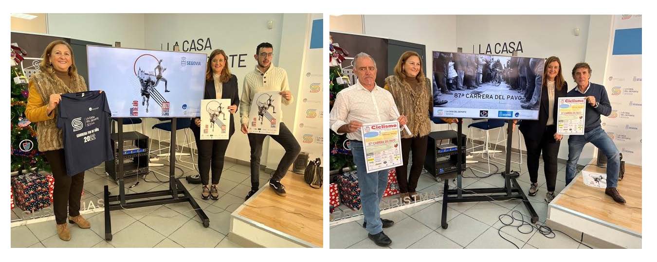 La Carrera del Pavo y la Carrera Fin de Año volverán a llenar de deporte y espíritu navideño las calles de Segovia