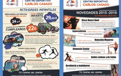 Actividades de la Piscina Climatizada “José Carlos Casado”