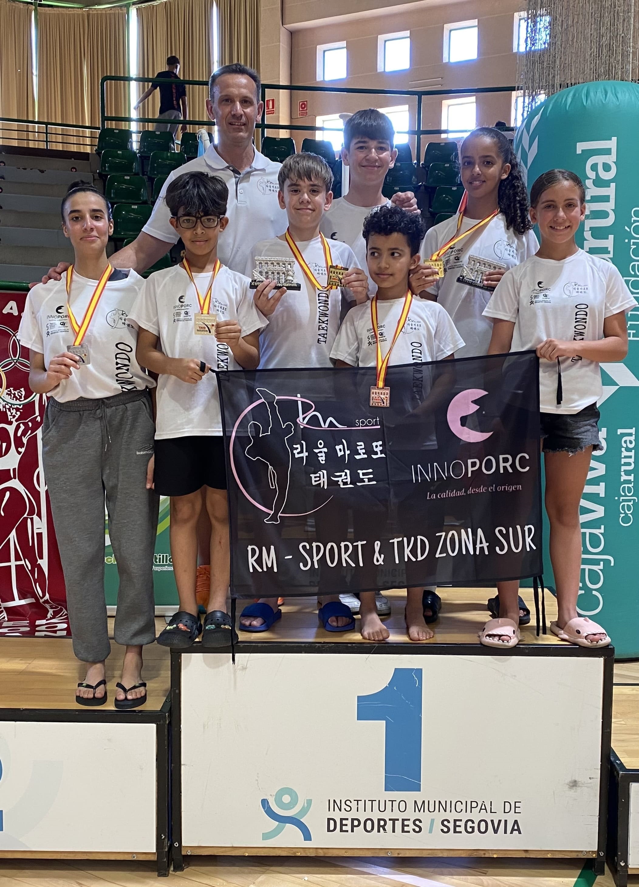 El Taekwondo RM-Sport Innoporc pone el broche de oro a una temporada espectacular