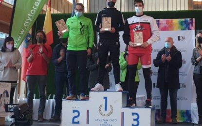 Israel Tapias, del Club Triatlón IMD Segovia, Campeón de Castilla y León de Triatlón de Invierno