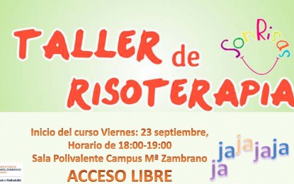 Taller de Risoterapia de la Universidad de Valladolid
