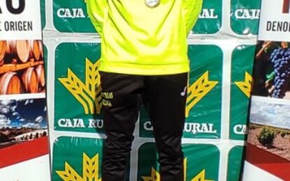Rodrigo Santa Elena, se proclama campeón de Castilla y León Sub-20 en Marcha en Pista