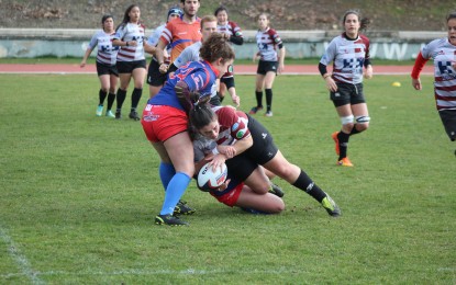 El equipo femenino del Bigmat Tabanera Lobos plantó cara a las Aguilas de Toledo