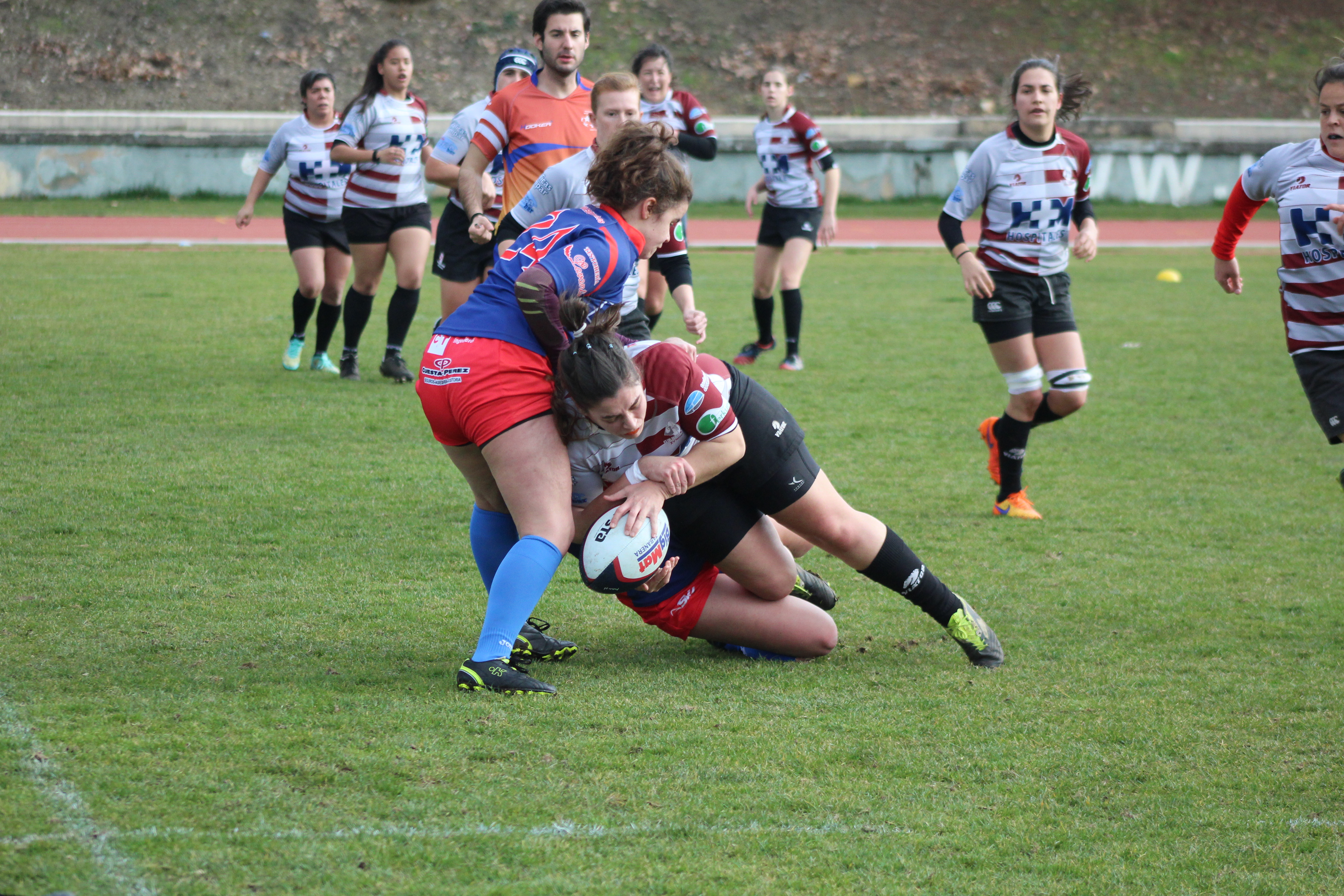 El equipo femenino del Bigmat Tabanera Lobos plantó cara a las Aguilas de Toledo