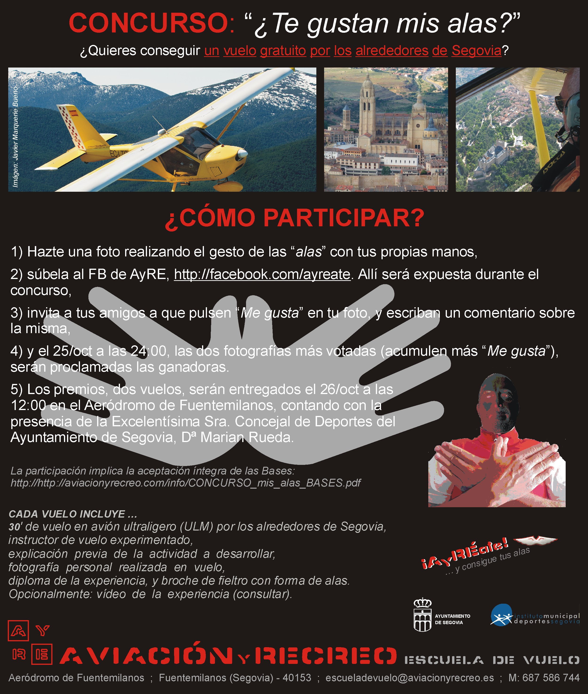 Concurso Aviación y Recreo “¿Te gustan mis alas?”