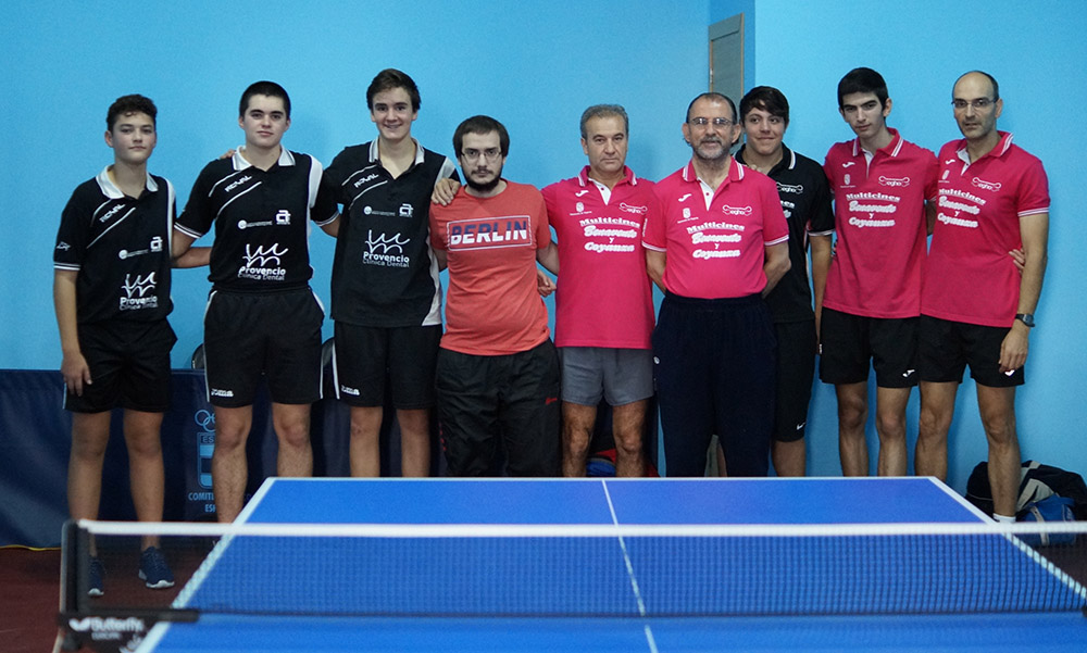 El C.D. Seghos se impone en el derbi Segoviano de Tenis de Mesa