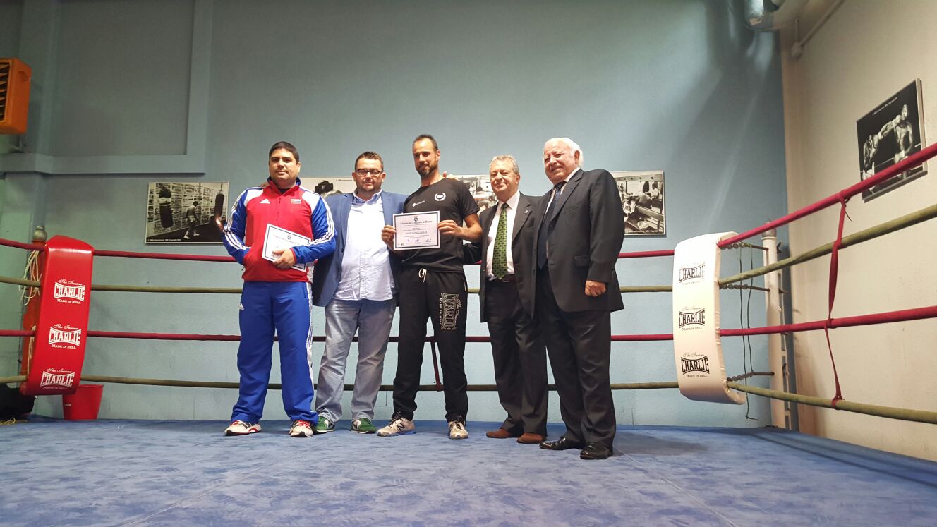 David Gómez obtiene la titulación de Entrenador Nacional de Boxeo nivel “B”