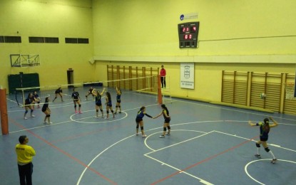 Segovoley: Primera victoria del C.D. Juvenil Femenino