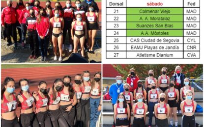 Un año más el CAS-Ciudad de Segovia volverá a participar en 2ª División Nacional Femenina de Atletismo en categoría absoluta.