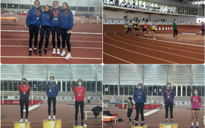 Sofía Martín y Nora García, medallistas autonómicas y Alejandro Domingo logra la mínima nacional en 1.000 m.