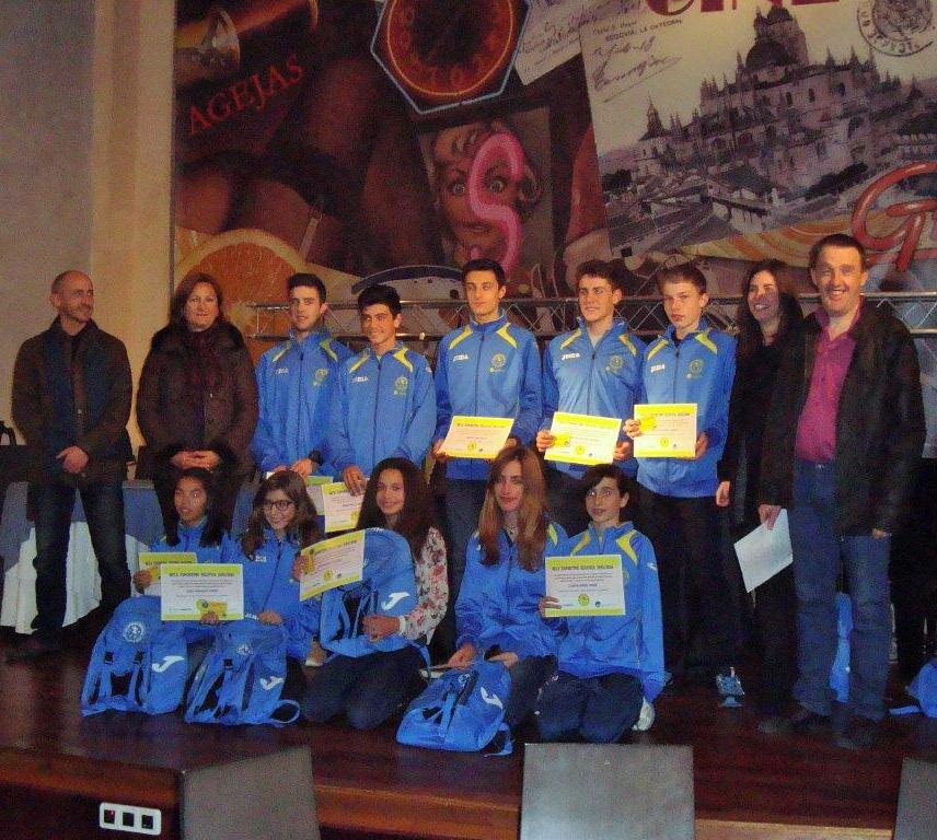 Entrega de las III Becas Deportivas Sporting Segovia 2015/2016
