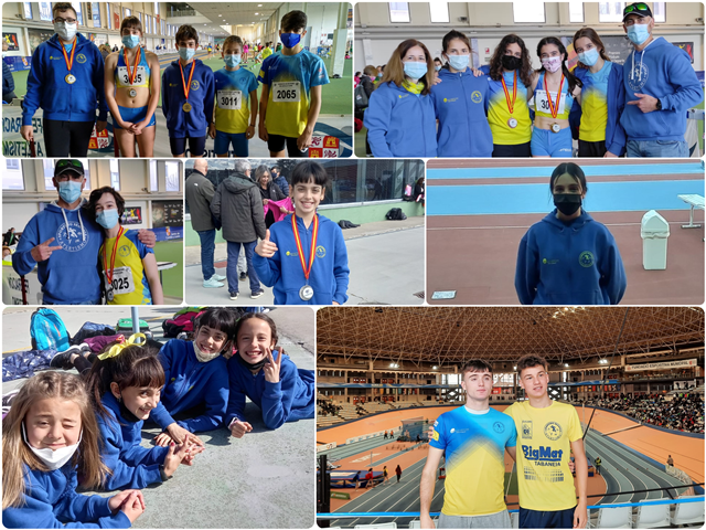 Rafael Rodríguez, quinto y Jorge Muñoz rondista en los Campeonatos de España Sub-18 de Pista Cubierta