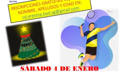 II Torneo Navidad Bádminton “Ciudad de Segovia”