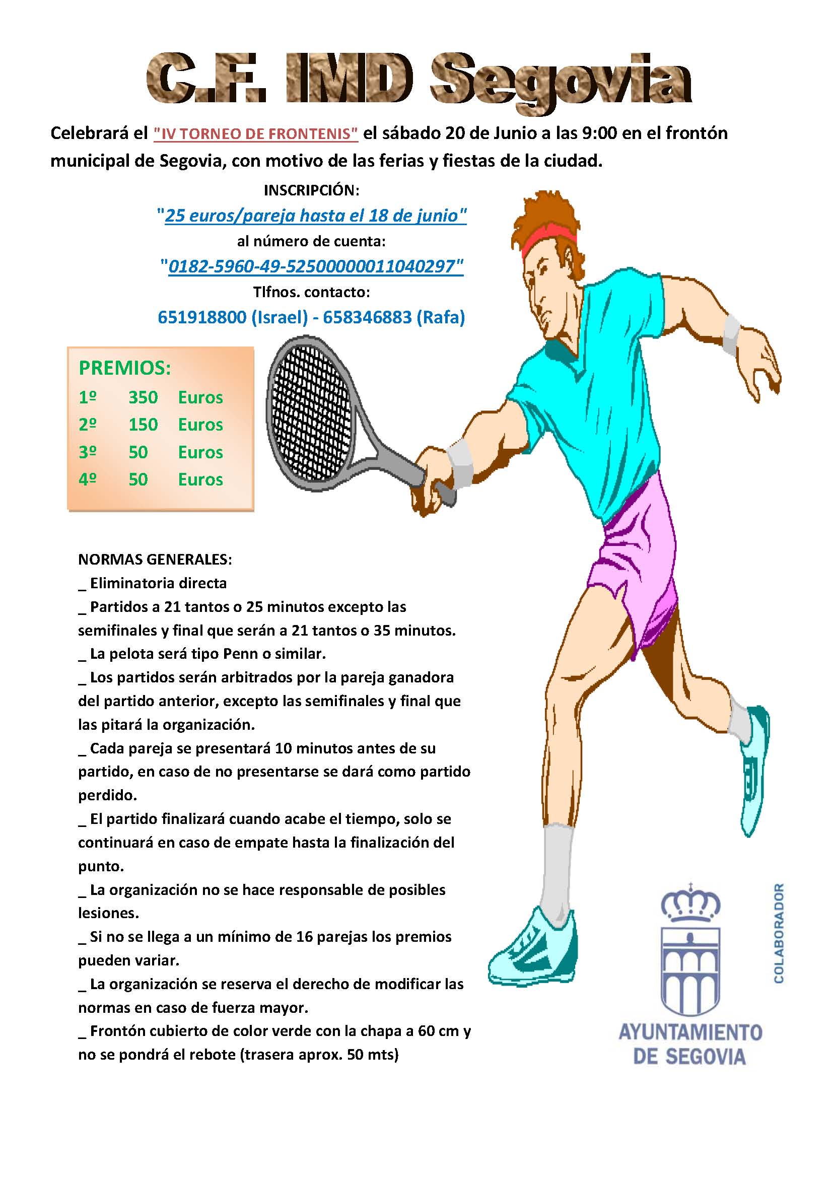IV Torneo de Frontenis