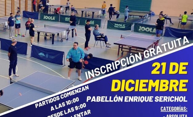 Torneo 2025 – Tenis de Mesa  21 de diciembre de 2025