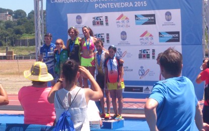 Excelente actuación segoviana en los Campeonatos de España de Triatlón Sprint y de Acuatlón