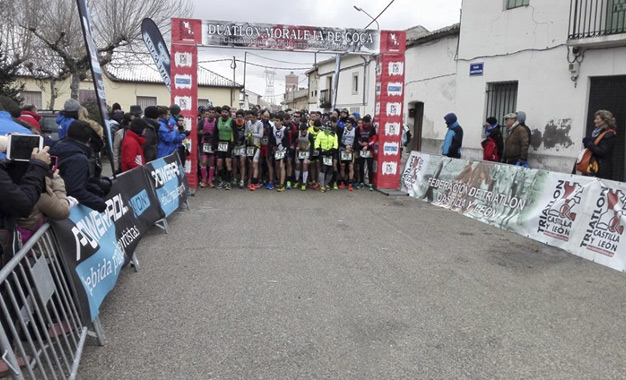 EL Triatlón IMD Segovia tuvo una importante presencia en el Duatlón de Moraleja de Coca.